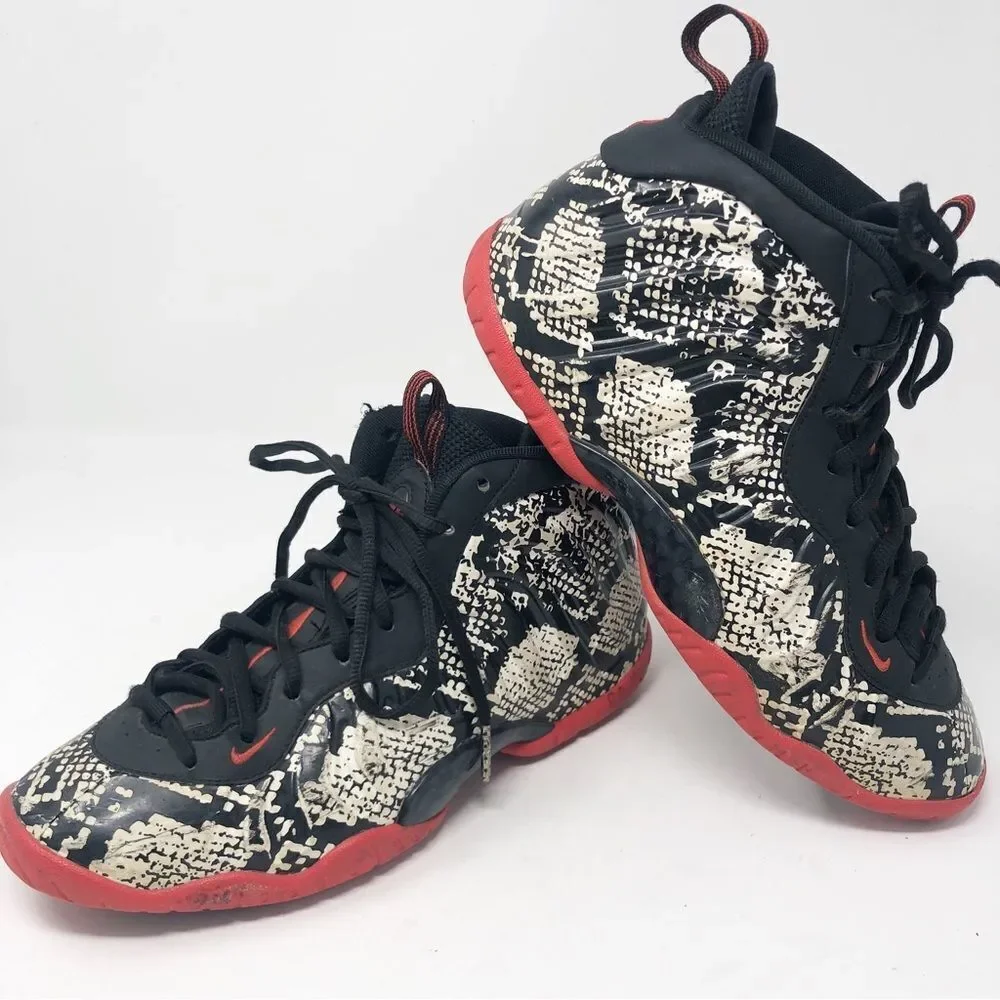 NIKE | Nike Air Foamposite One GS Albino Snakeskin Sneakers RARE Youth Size 7